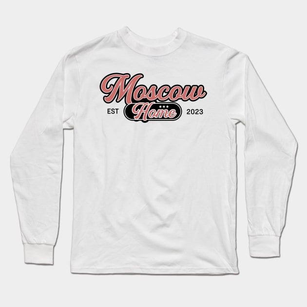 Moscow Home Long Sleeve T-Shirt by Thangprinting